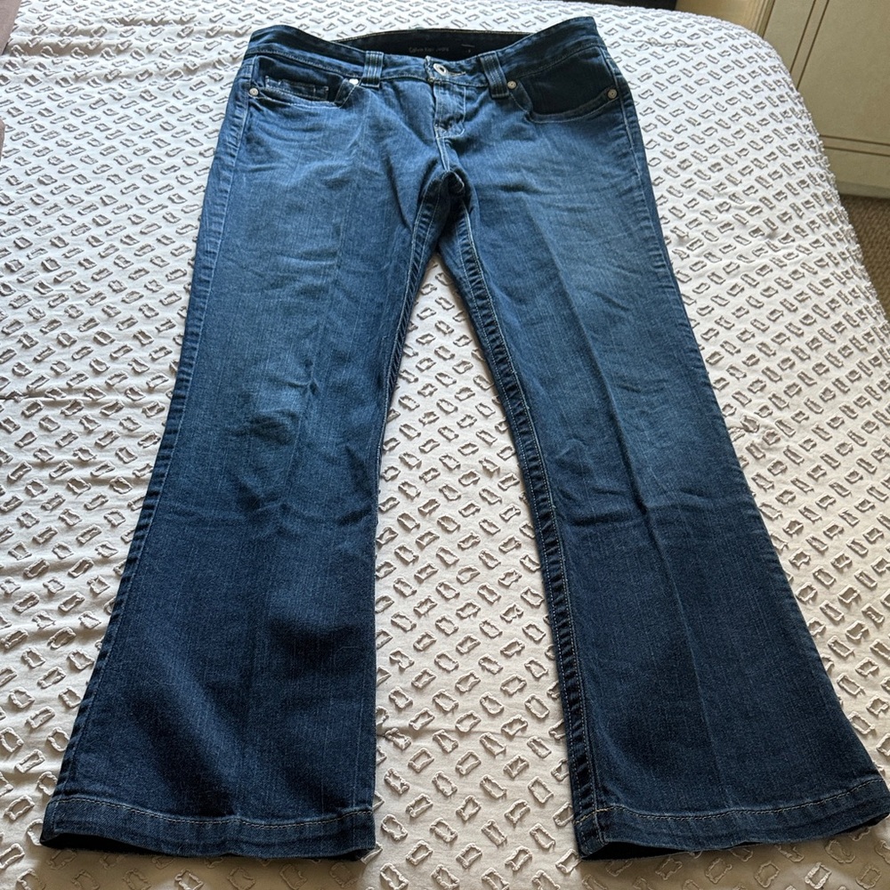 Calvin Klein Jeans Dark Blue Flare Leg